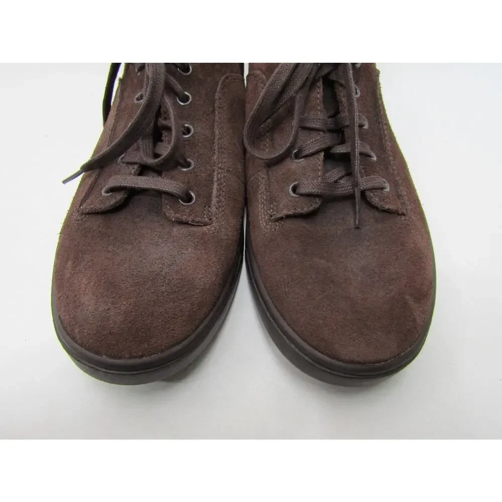 UGG Mens Size 9.5 D Brown Suede Laces Ankle Casual Shoes